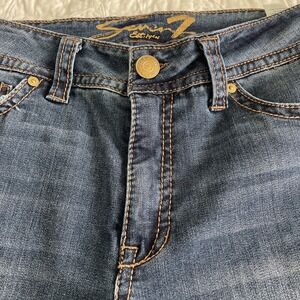 Seven Jeans Starlette Mid Rise Skinny Crop Jeans Size 14 NWOT